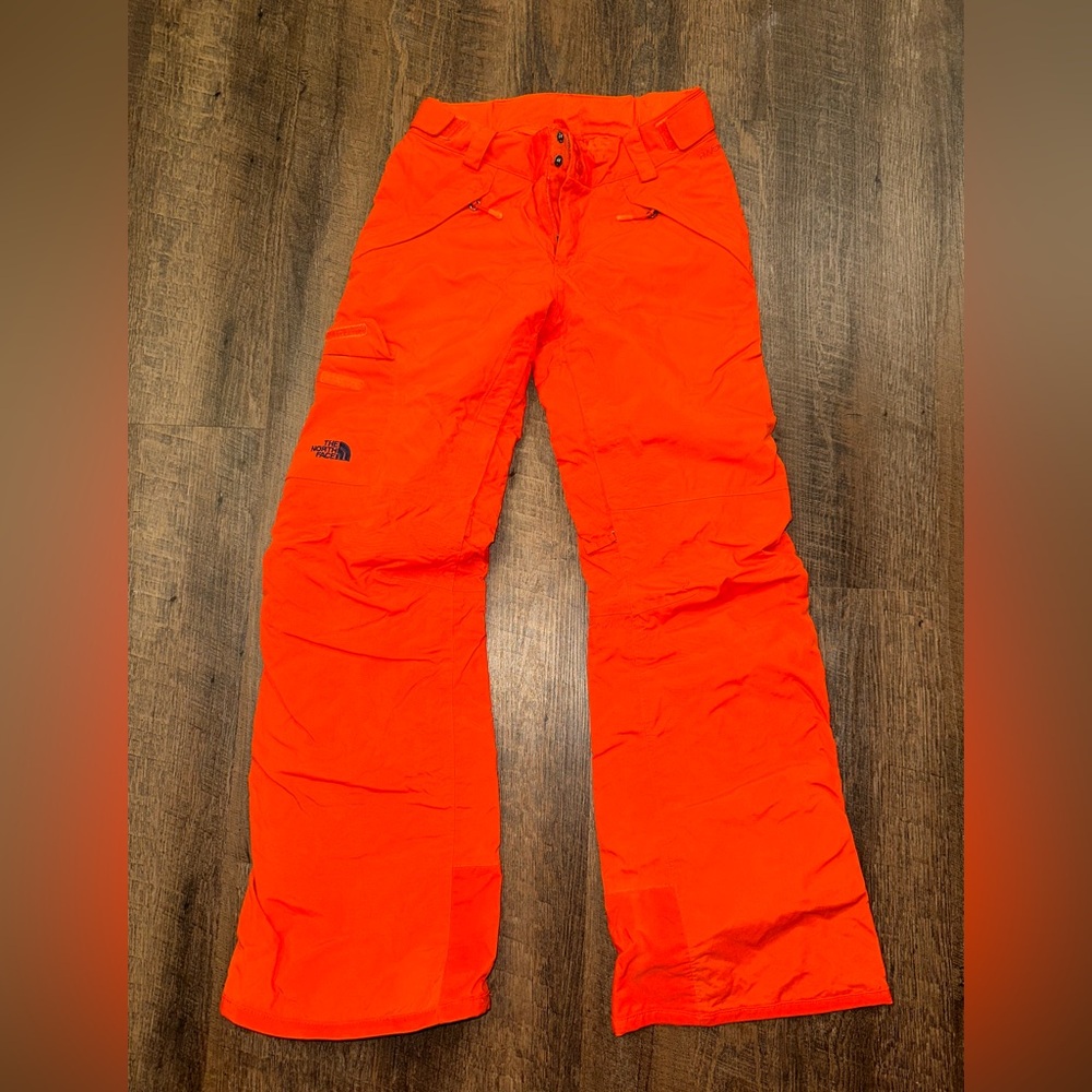 The North Face Fiery Orange ski pants